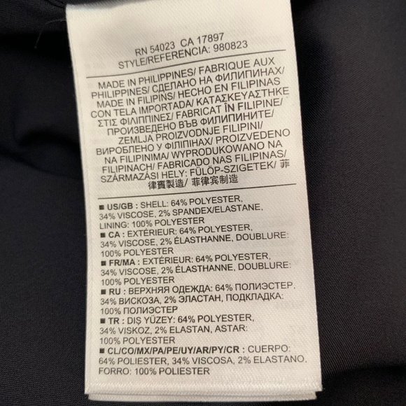 Banana Republic Pinstripe Skirt - Picture 5 of 6